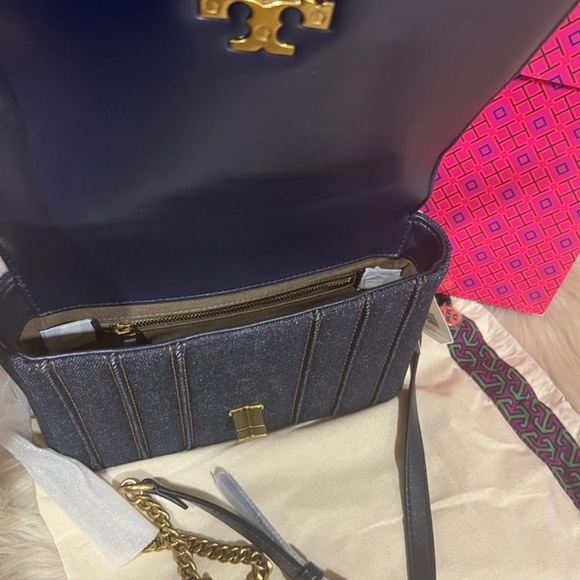 Tori Burch Denim Bag - Picture 2 of 3